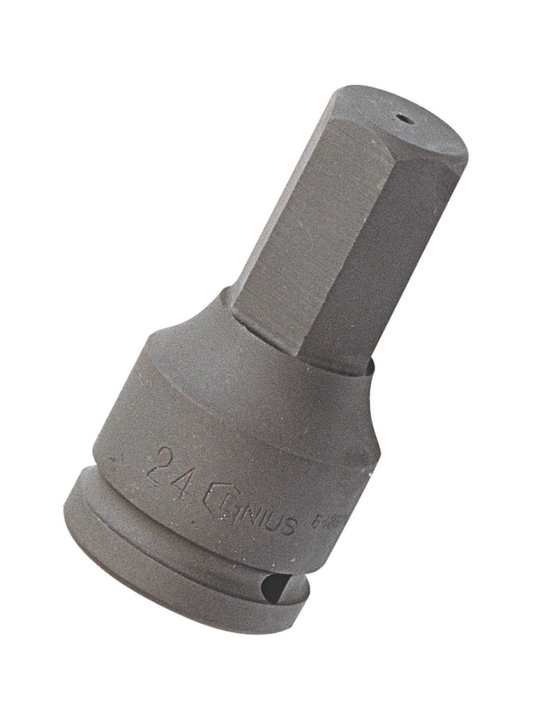 Genius Tools 849836 1" Dr. 36mm Hex Impact Bit Socket 98Mml